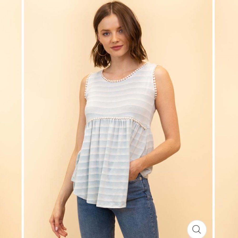 Striped Knit Top 